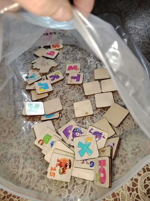 Бизиборт буквы, цифры