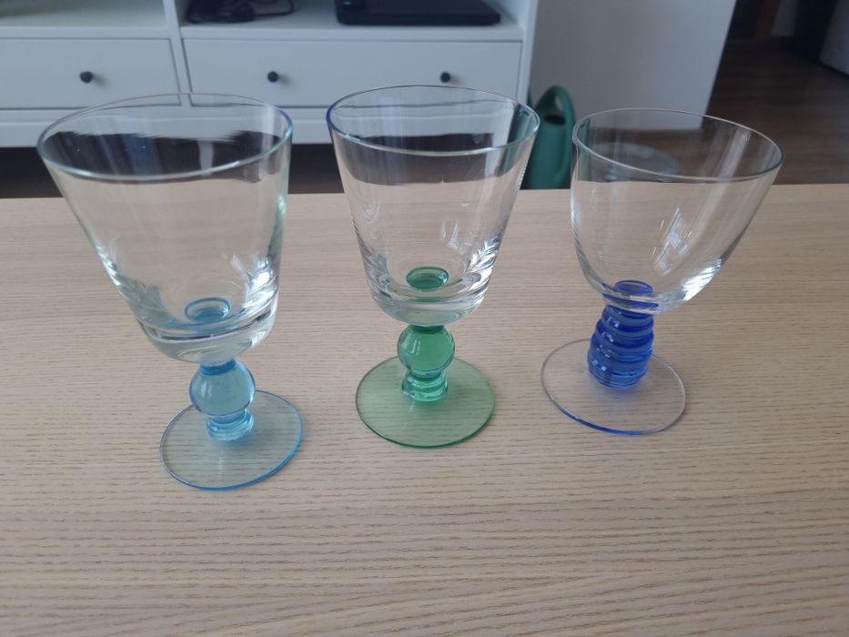 Set 6 pahare din cristal - de lichior