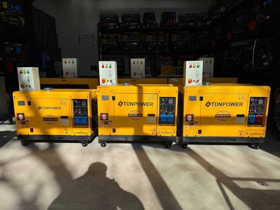 AVR tizimli 10 kVt dizel generator TDN power