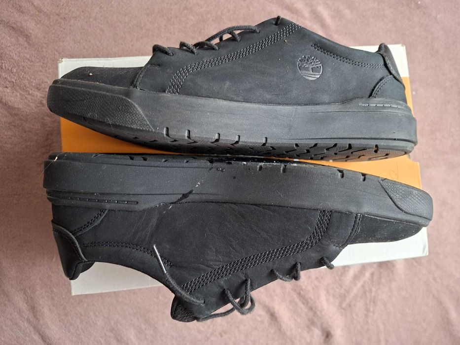 Pantofi sport piele Timberland 44,5 negru nou