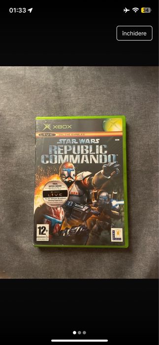 Joc Star Wars Republic Commando - Xbox Classic