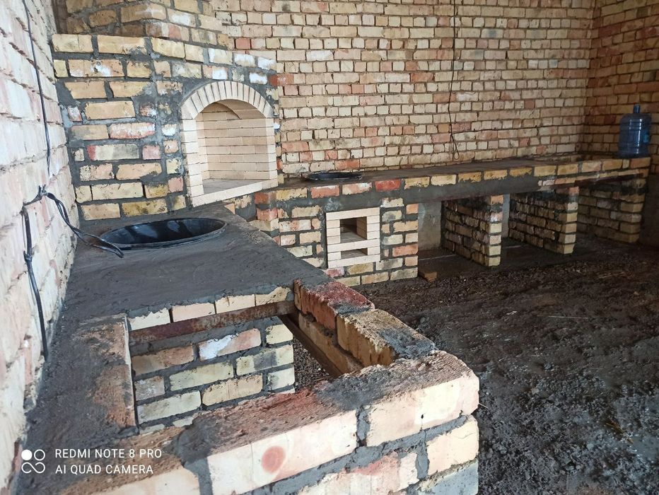 ПО ПРОЕКТУ Летняя кухня под ключ. Барбекю.