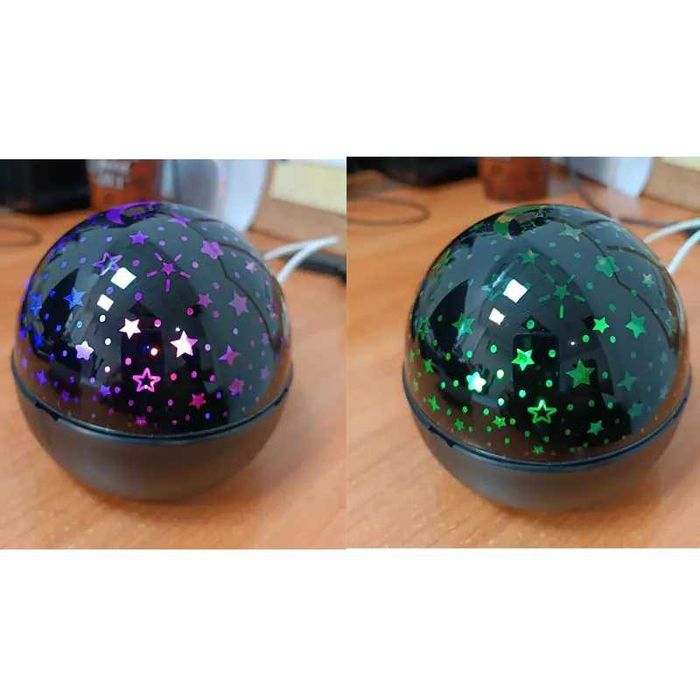 Нощна лампа - проектор на звездното небе