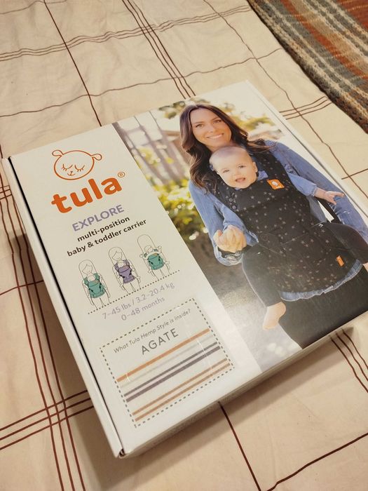 Ергономична раница TULA Explore 100%лен