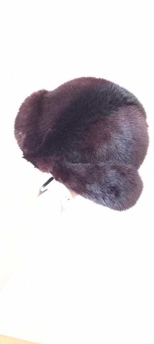 шапка норковая женская