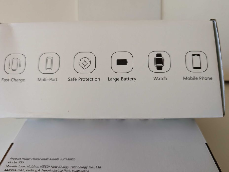 Лот отPower Bank 60000mAh, 66W и 40000 mAh , 100000 mAh супер-бързо с Android и iOS