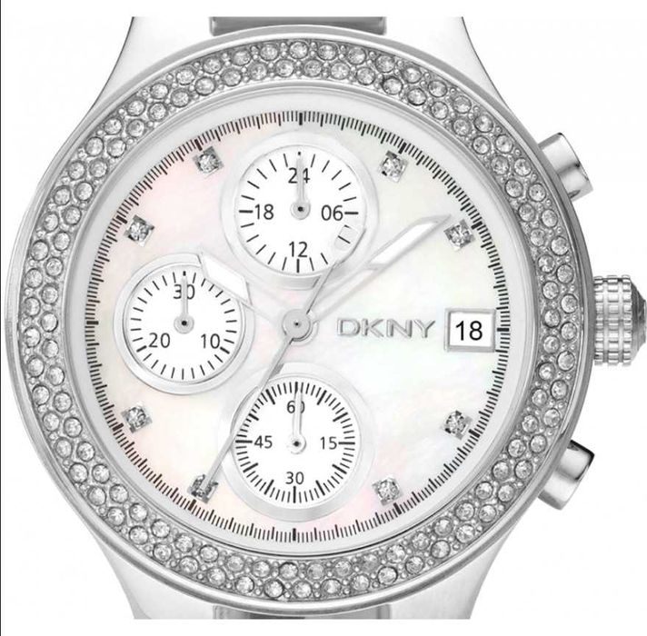 DKNY NY-8098 Swarovski White