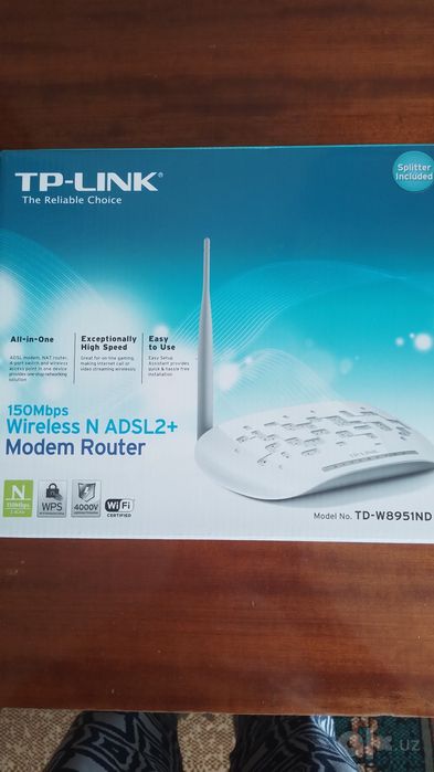 Модеm Router ТD-W8951ND Модель TD-W8901N
