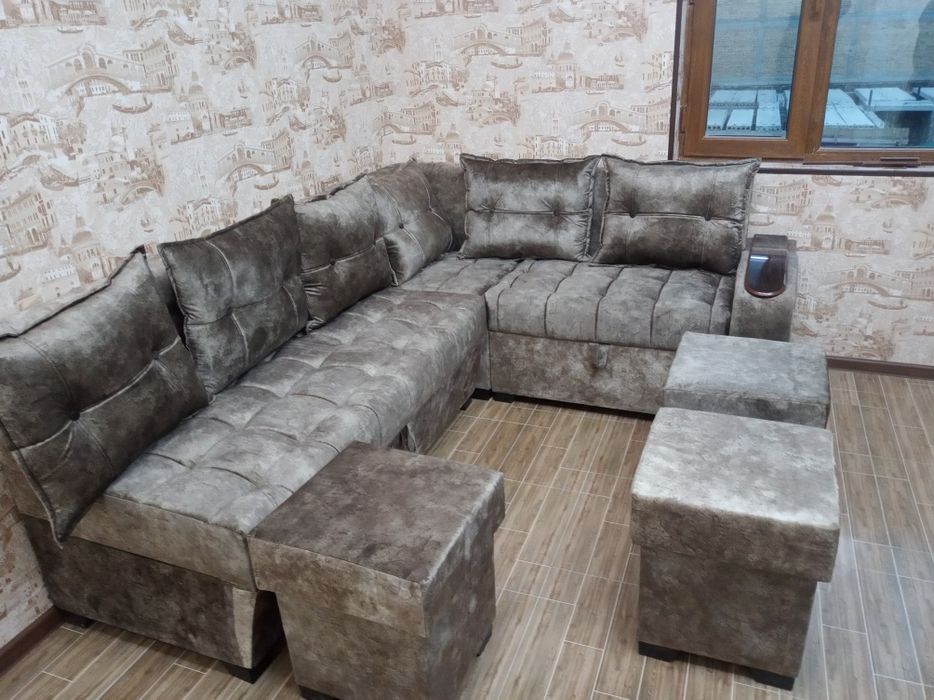 Yumshoq mebel xoxlagan razmerda tayorlab beramiz