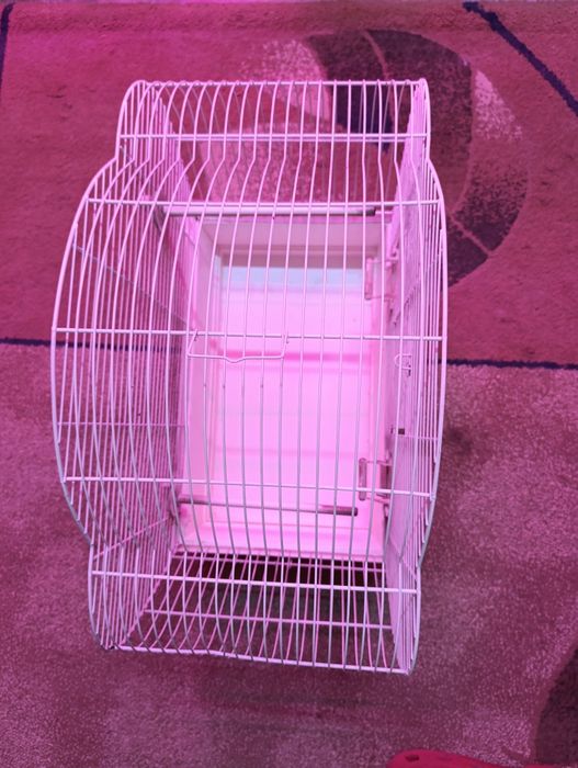 Клетка для кенаря, белая