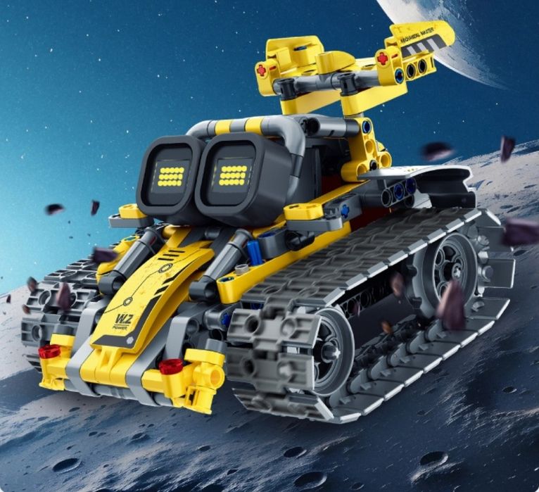 Интерактивный робот конструктор на пульте управления, STEM робот