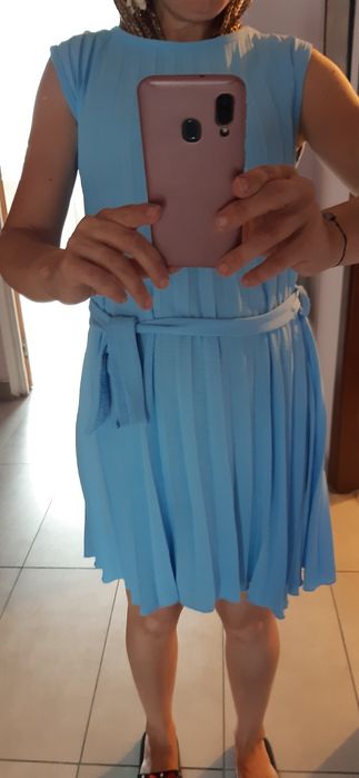 Rochie casual plisata, S-M