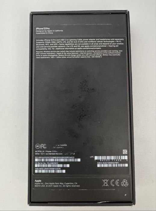 Продам Iphone 13 pro, 256 GB