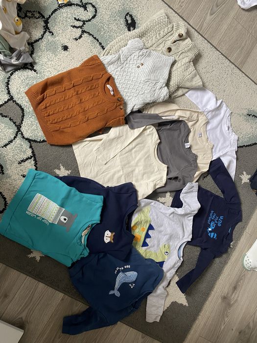 Lot haine bebe 74-80