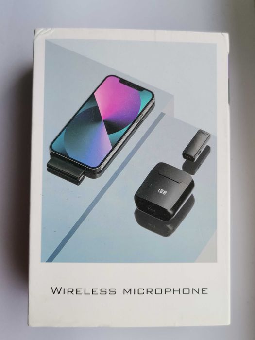 Microfoane Lavaliera Wireless, 2.4 GHz, anulare zgomot