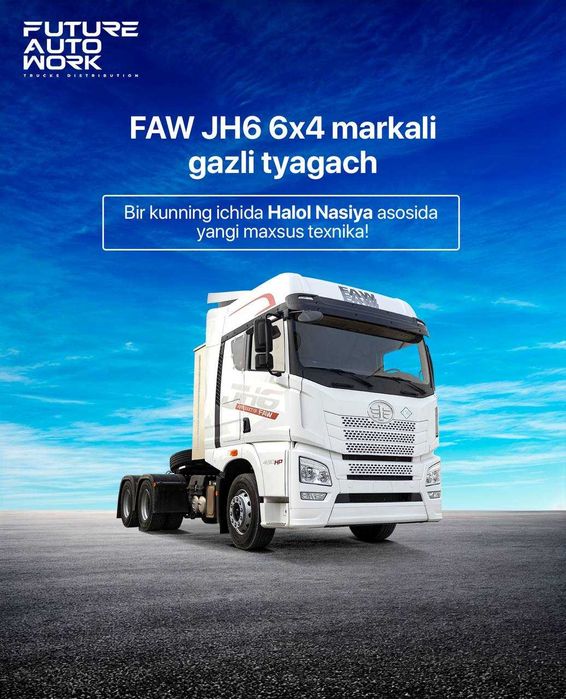 12 oygacha bo'lgan Halol Nasiya asosida LOVOL va FAW