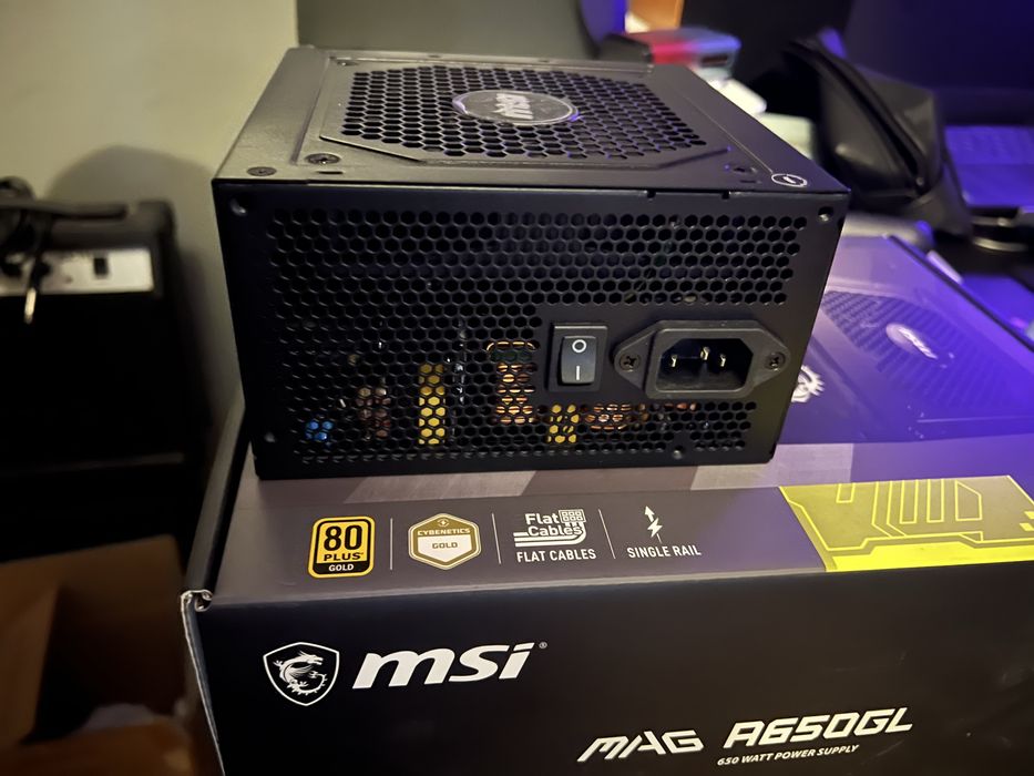 MSI MAG A650GL 650W számítógép-táp – Új, használatlan