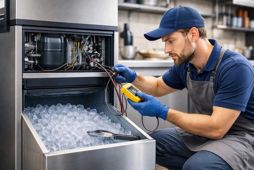 Reparatii si dezinfectare masina de facut gheata