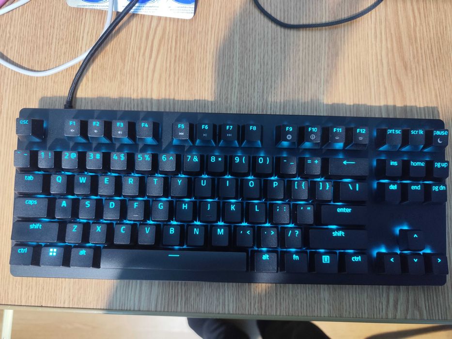 Tastatura Gaming Razer Huntsman V2 Black Optical Purple Mecanica