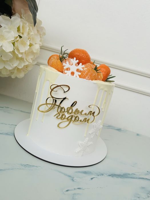 Торты на Новый год / Янги йил Торт заказга