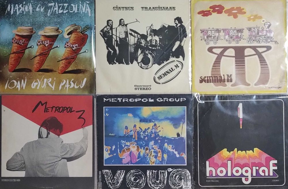 Discuri vinil, LP-uri, rock, folk, Phoenix, Progresiv TM, Timpuri Noi