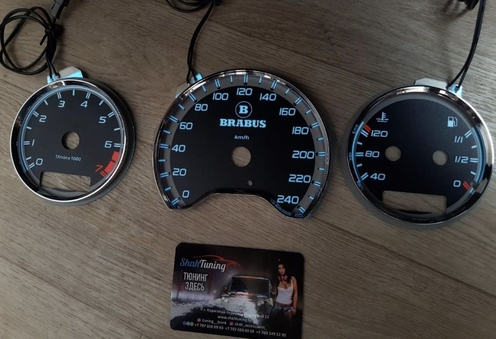 Шкалы оптирон Brabus  AMG  W210 , W202 , W463