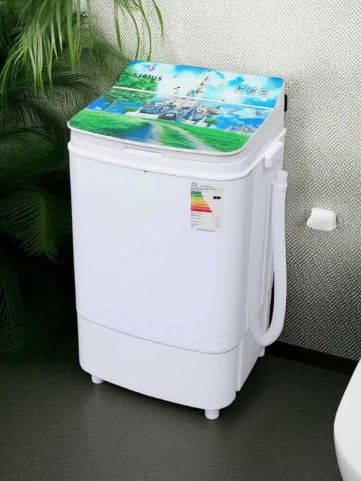 Sirius yarim avtomatik, 3kg kir yuvish mashinasi