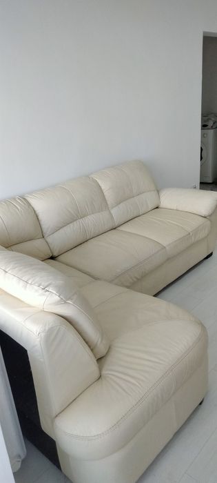 Colțar piele naturala extensibil 230L colț 160