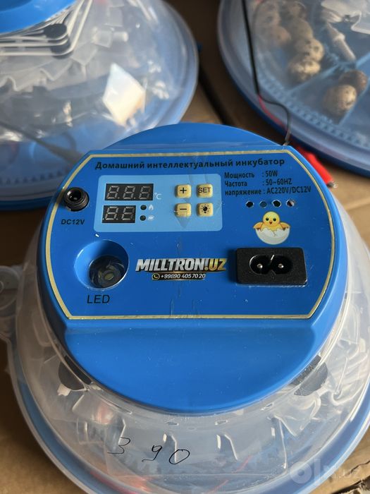 8 Talik Mini Inkubator "DOSTAFKA BEPUL" Avtomatik, 220V