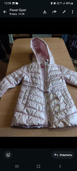 Продам зимние комбинезоны .