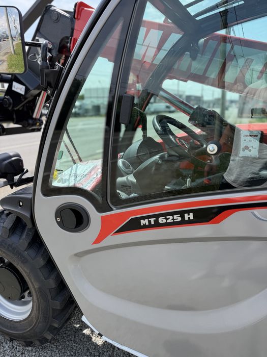 Manitou incarcator telescopic  MT 625 an 2026  nou putere ridicare 2500kg la 6metri