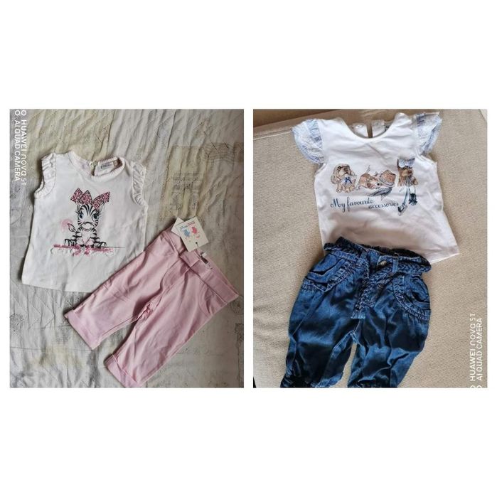 Детски Дрешки пролет-лято размер 3-6 месеца цени от 3 до 10 лв