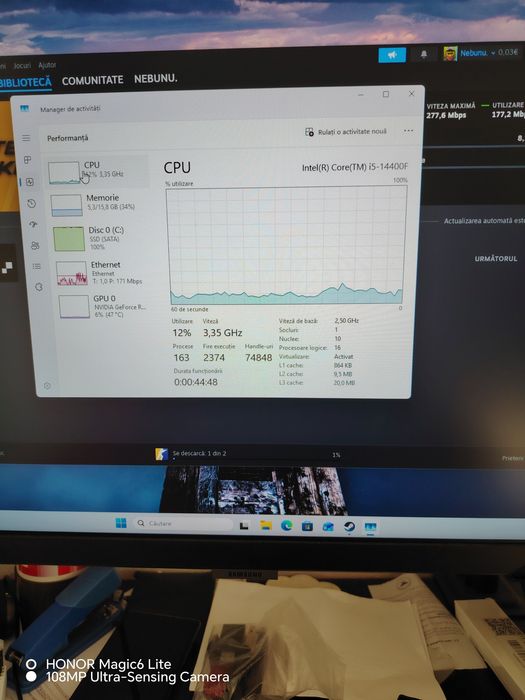Pc gaming montat nou cu garantie