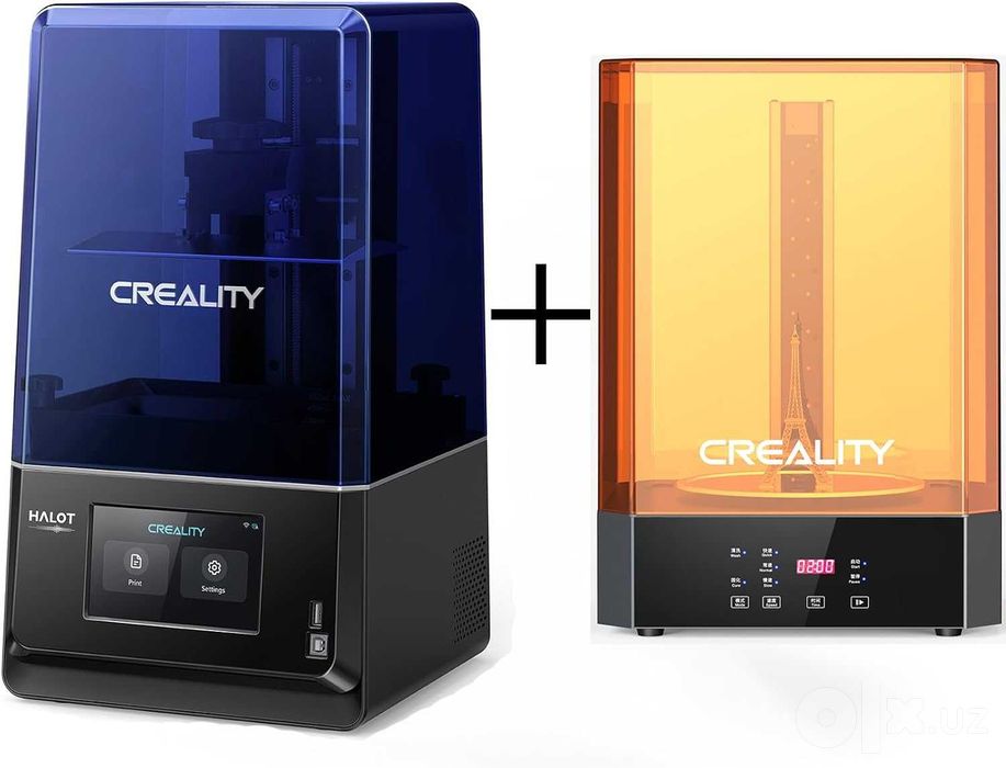Creality Halot-One Plus 4K resin printer + UW-01 yuvish stansiya