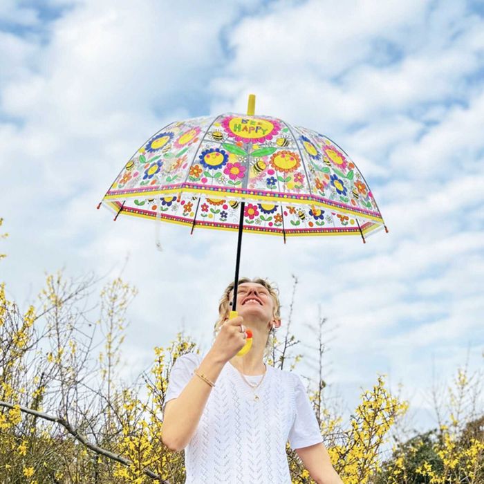 Прозрачни детски чадъри с 4 весели дизайни