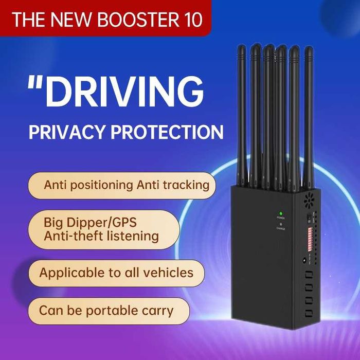 Електронна Сигурност Автомобилен Детектор за Персонална Защита Заглушаване Шпионски Проследяващи Устройства Сателитно Позициониране Тракери Заглушител
