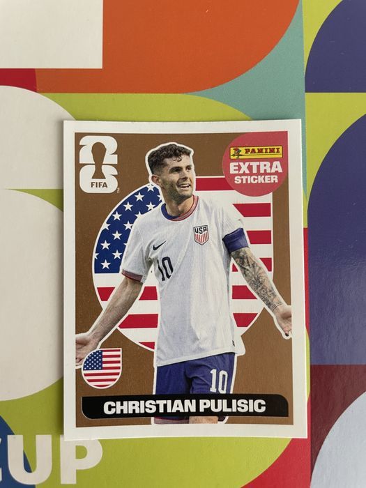 Extra Sticker Mbappe Davies Pulisic Wirtz Jimenez Hakimi