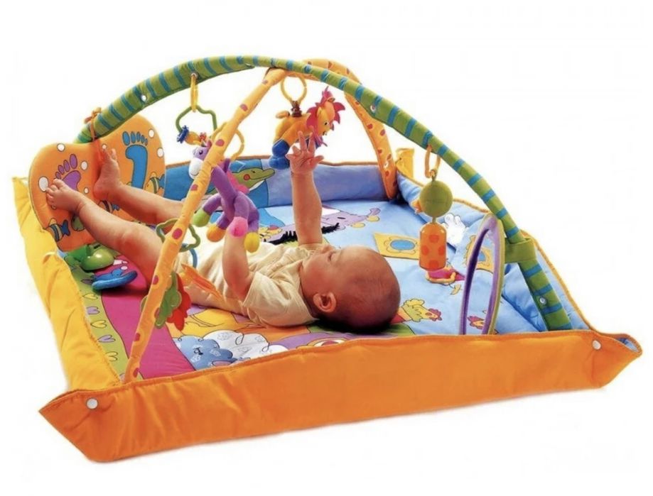 Детский развивающий коврик Tiny Love Зоосад
