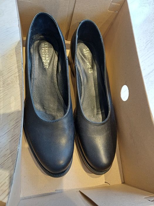 Дамски мокасини летни и затворени Естествена Кожа 40 номер