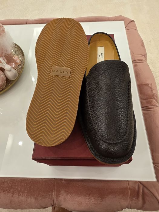 Mocasini piele maro BALLY
