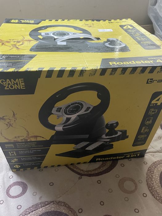 Продавам Волан за игри Tracer Steering Wheel Roadster 4in 1