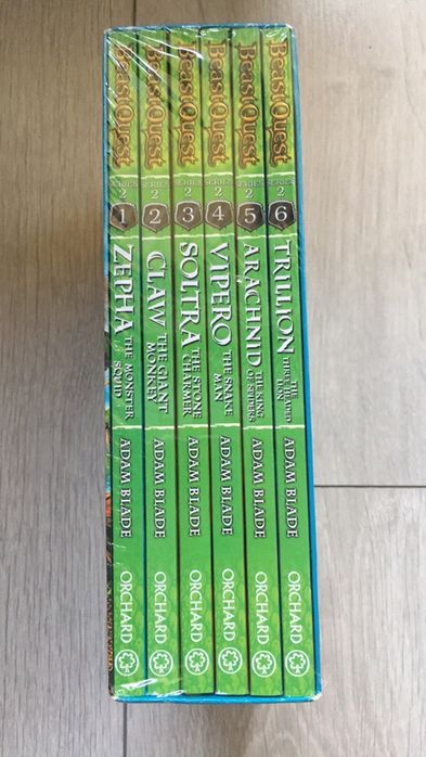 Beast Quest 1+2 поредица/комплект от 12 книги за 7+