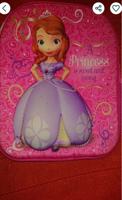 Ghiozdan Prințesa Sofia