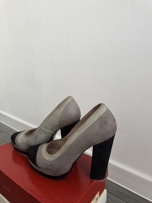 Pantofi eleganti piele naturala