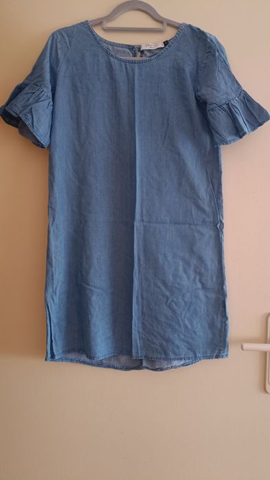 Нови дамски ежедневни рокли полиестер и елас