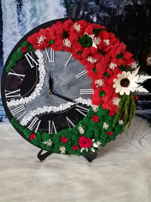 Ceas decorativ handmade