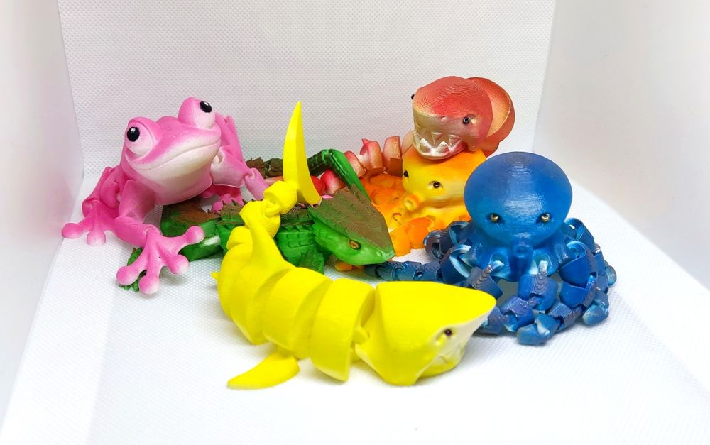 Магнитни подвижни животинки