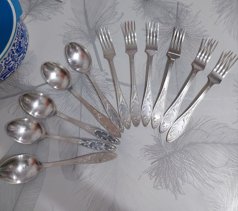 Столовые приборы мельхиор