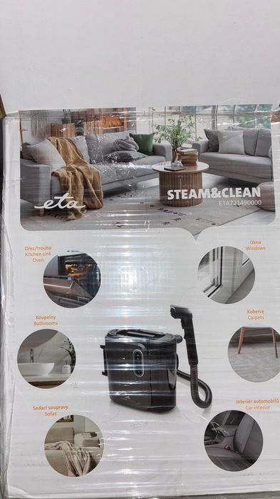 ETA Steam& Clean Vacuum Cleaner - прахосмукачка с функция пране и пара