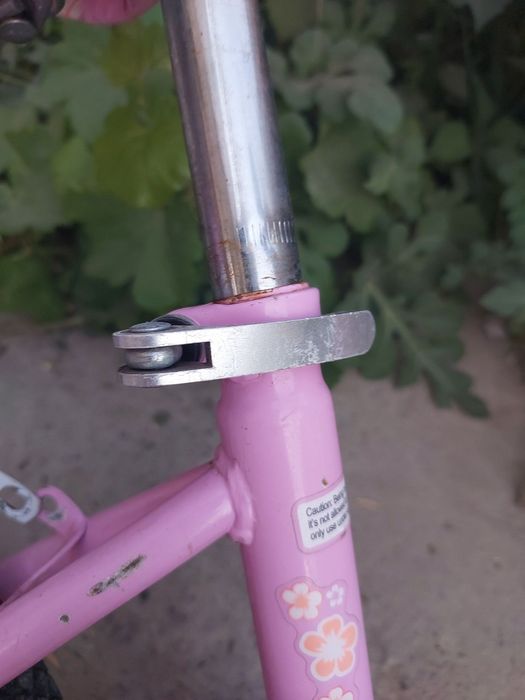 Велосипед детский для девочек 15тый с сидением